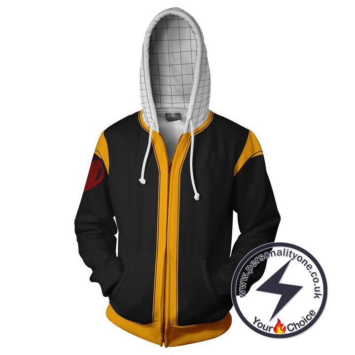 Fairy Tail Natsu Zip Up Hoodie Jacket